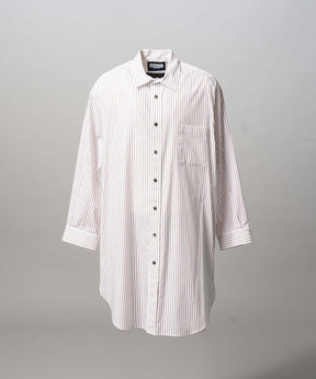 [Sales open at 12:00 on Saturday, September 13th] [Italian Dead Stock Fabric] Prime-Over Maxi Shirts Coat