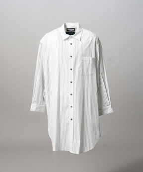 [Sales open at 12:00 on Saturday, September 13th] [Italian Dead Stock Fabric] Prime-Over Maxi Shirts Coat