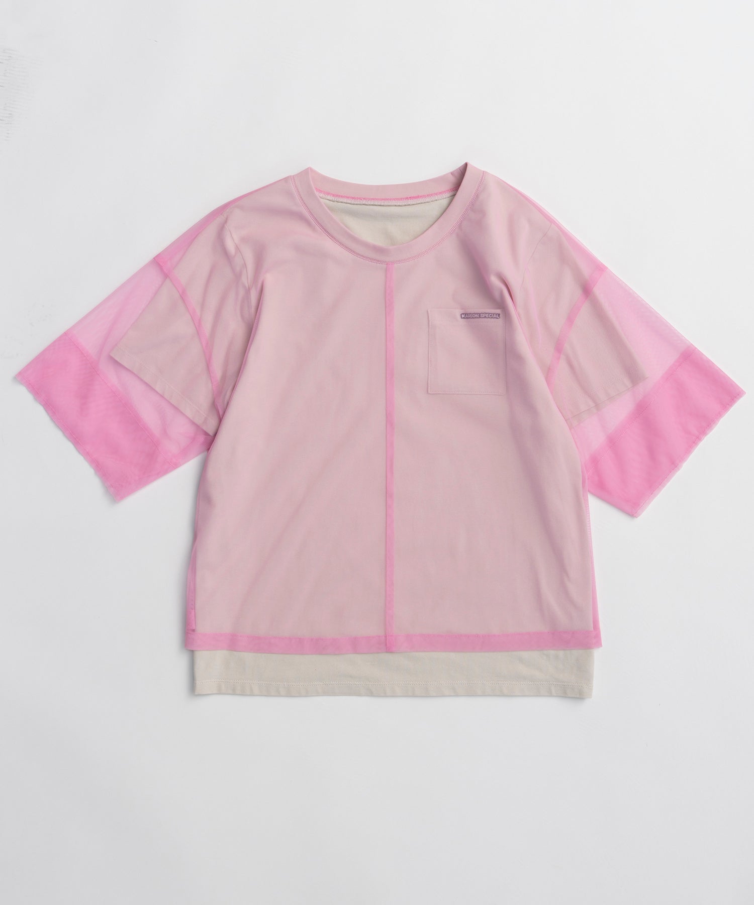 【PRE-ORDER】Sheer Layered T-Shirt