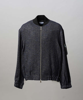 [Sale starts at 12:00 pm on Saturday, September 13th] [Italian Dead Stock Fabric] Prime-Over MA-1 Bomber Jacket