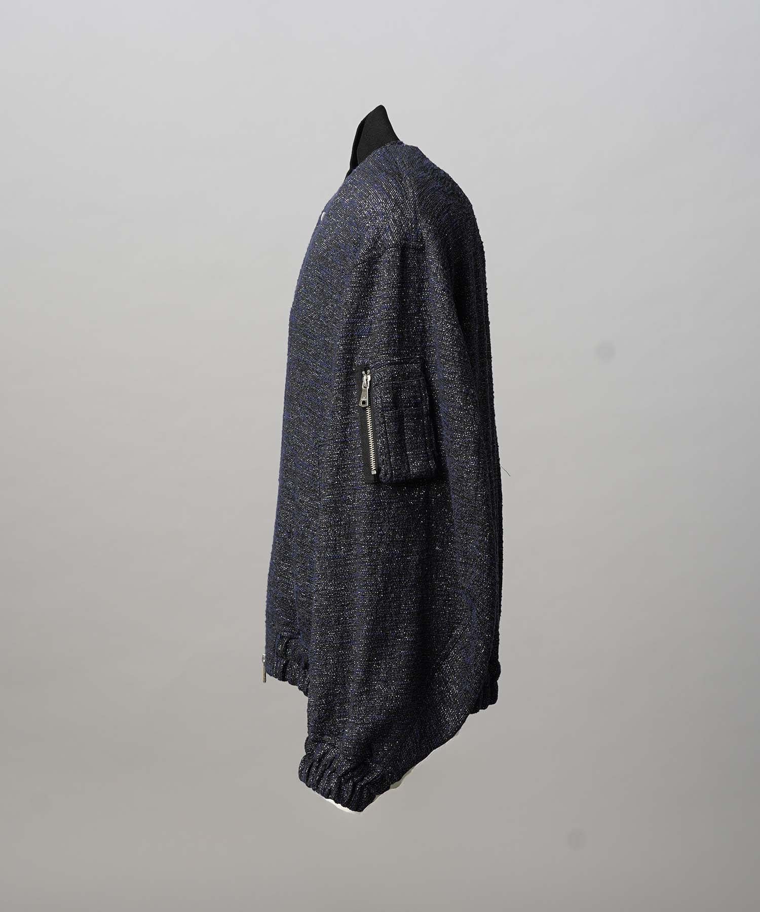 [Sale starts at 12:00 pm on Saturday, September 13th] [Italian Dead Stock Fabric] Prime-Over MA-1 Bomber Jacket