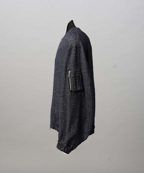 [Sale starts at 12:00 pm on Saturday, September 13th] [Italian Dead Stock Fabric] Prime-Over MA-1 Bomber Jacket