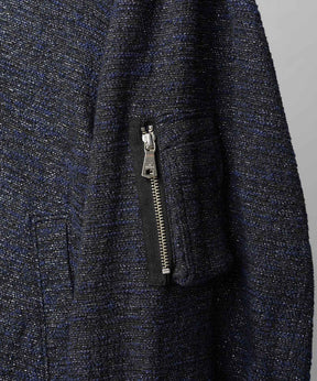 [Sale starts at 12:00 pm on Saturday, September 13th] [Italian Dead Stock Fabric] Prime-Over MA-1 Bomber Jacket