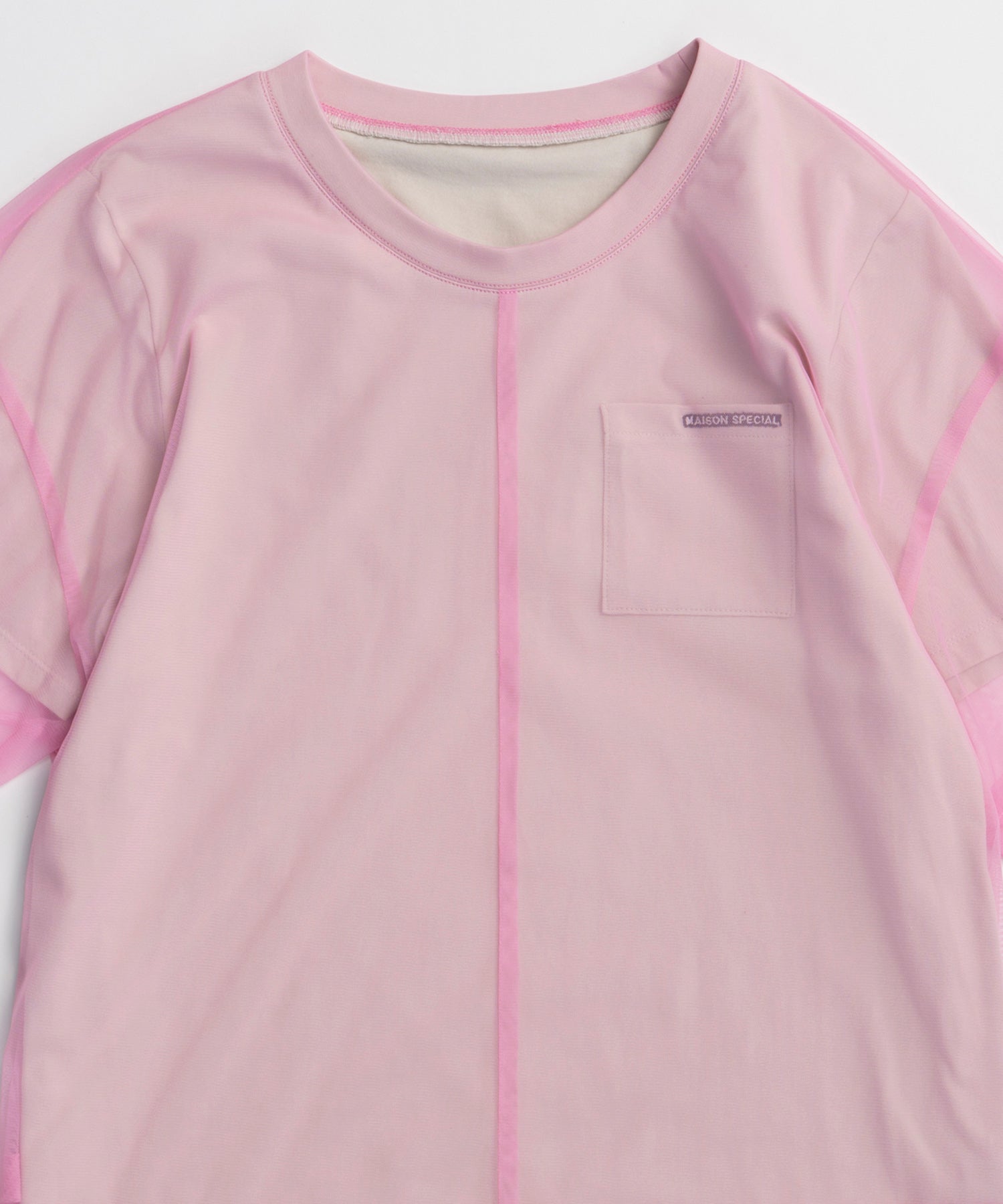 【PRE-ORDER】Sheer Layered T-Shirt