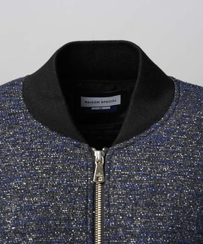 [Sale starts at 12:00 pm on Saturday, September 13th] [Italian Dead Stock Fabric] Prime-Over MA-1 Bomber Jacket