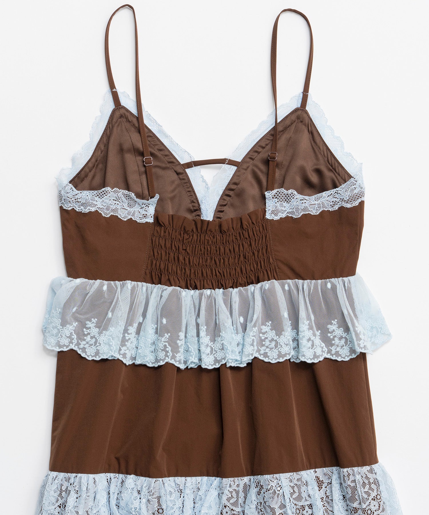 [2026夏季预购] 蕾丝分层吊带连衣裙