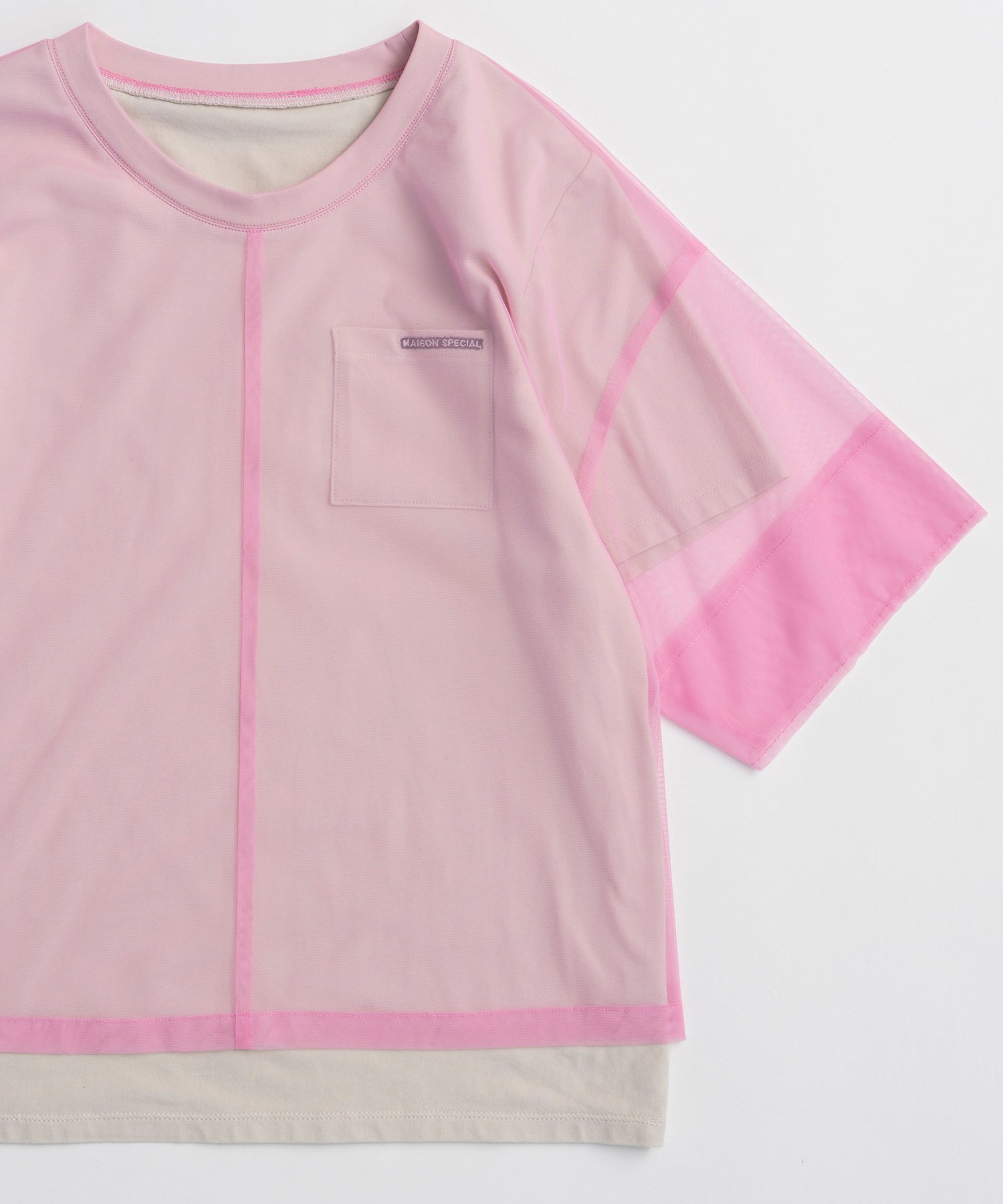 【PRE-ORDER】Sheer Layered T-Shirt