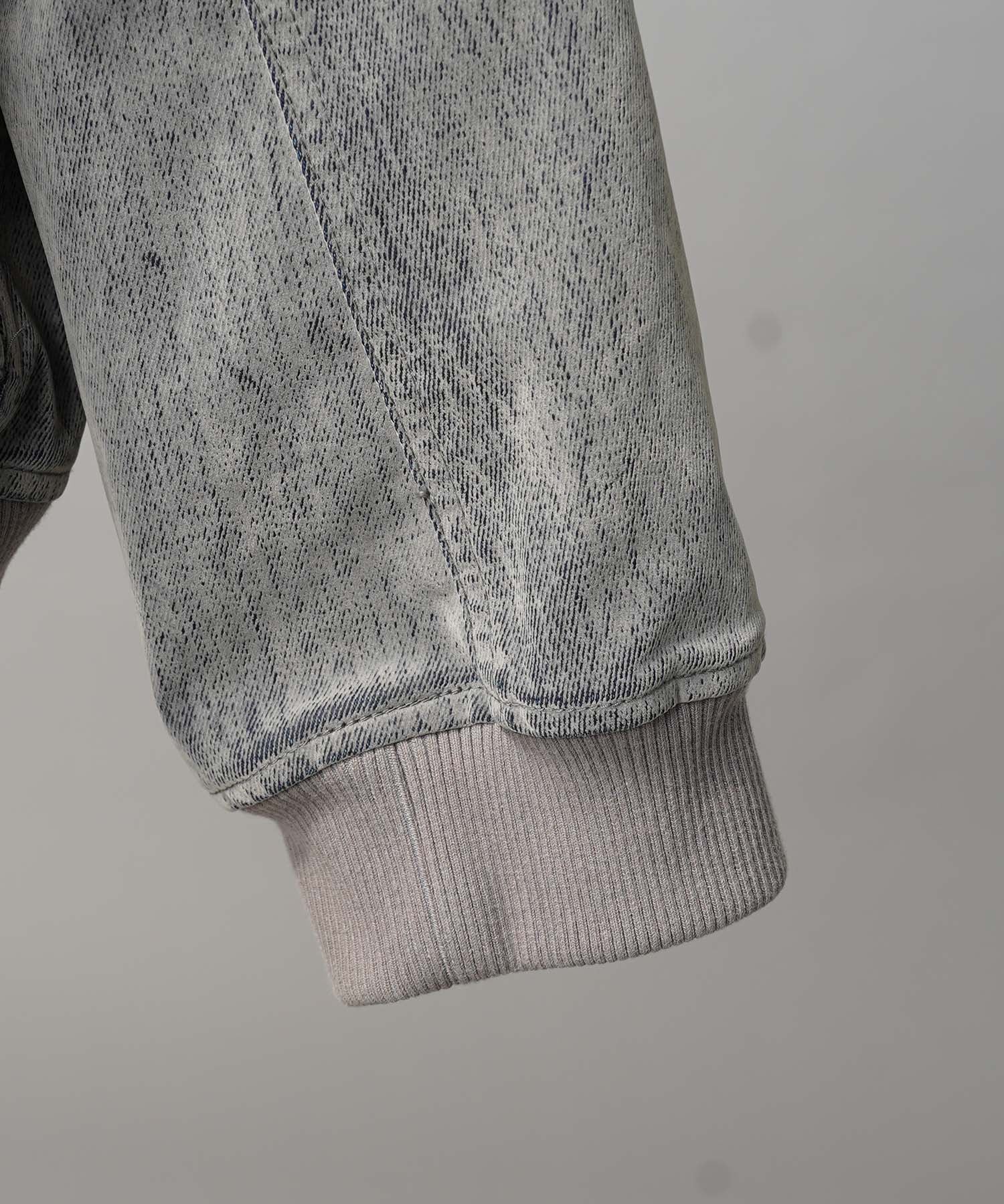 Different Material Docking Prime-Over Military Blouson