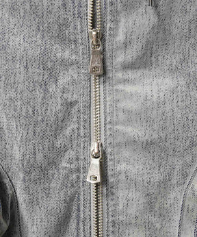 Different Material Docking Prime-Over Military Blouson