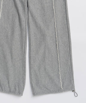 [25WINTER PRE-ORDER] Flared Skirt Layered Sweatpants