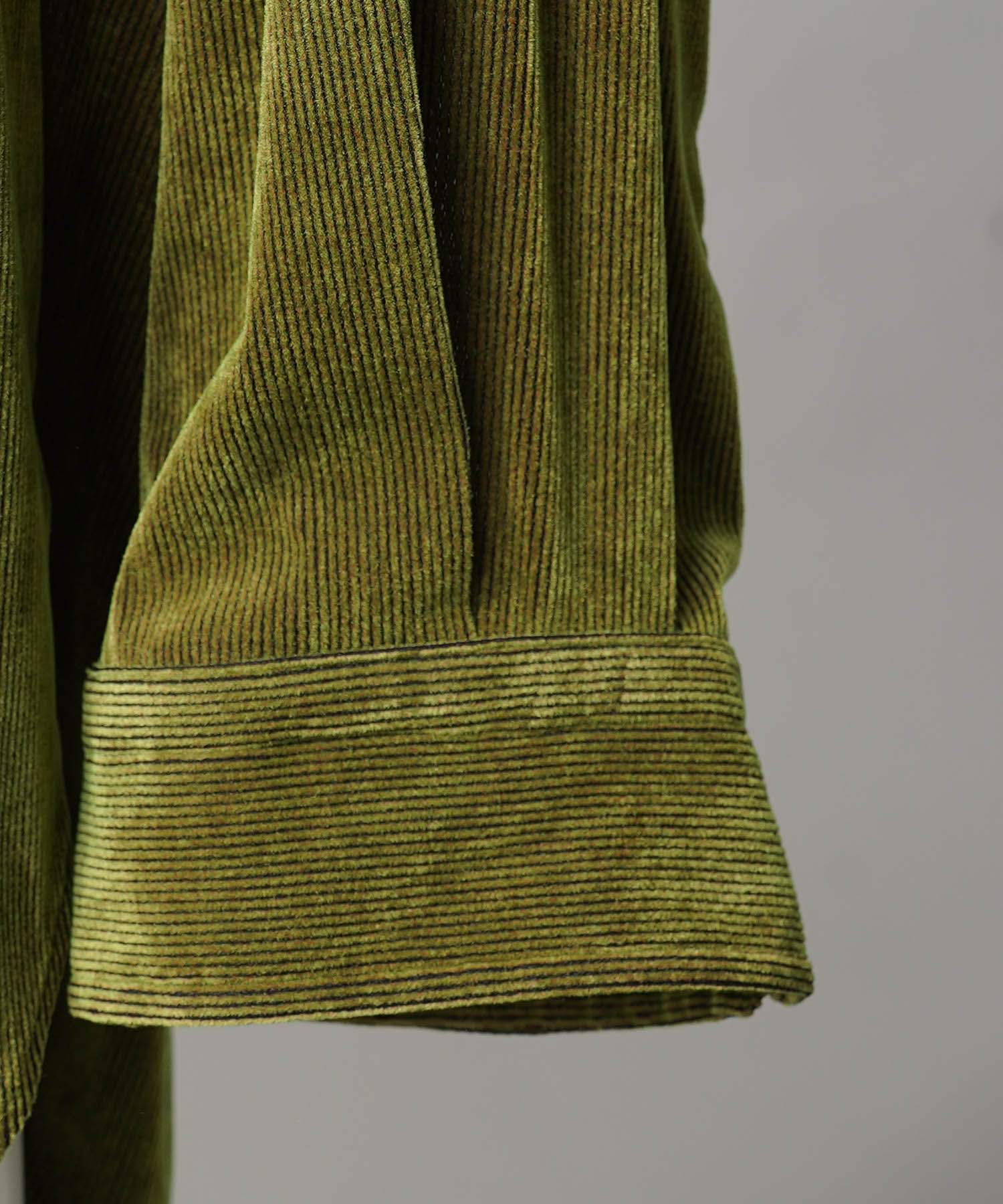 프라임 오버 플록 프린트 일반 칼라 셔츠 코트