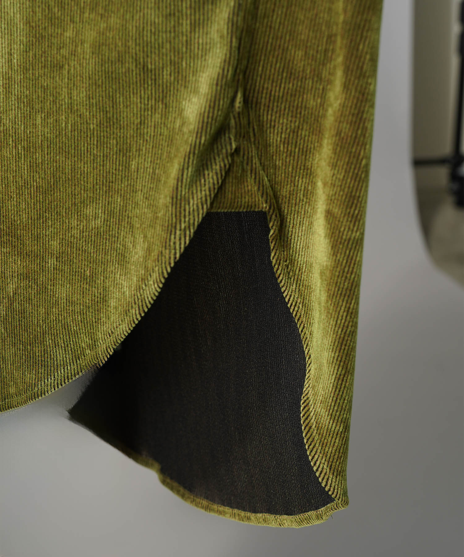 프라임 오버 플록 프린트 일반 칼라 셔츠 코트