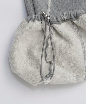 [25WINTER PRE-ORDER] Flared Skirt Layered Sweatpants