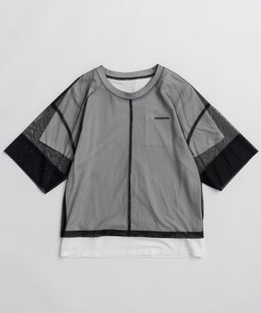 【PRE-ORDER】Sheer Layered T-Shirt