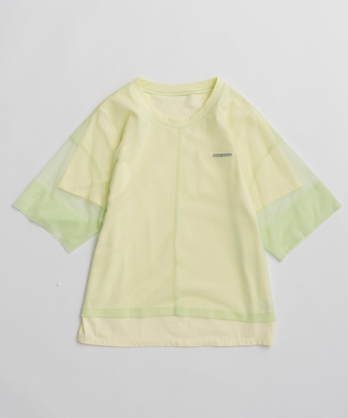 [2026Summer PRE-ORDER] Sheer Layered T-Shirt