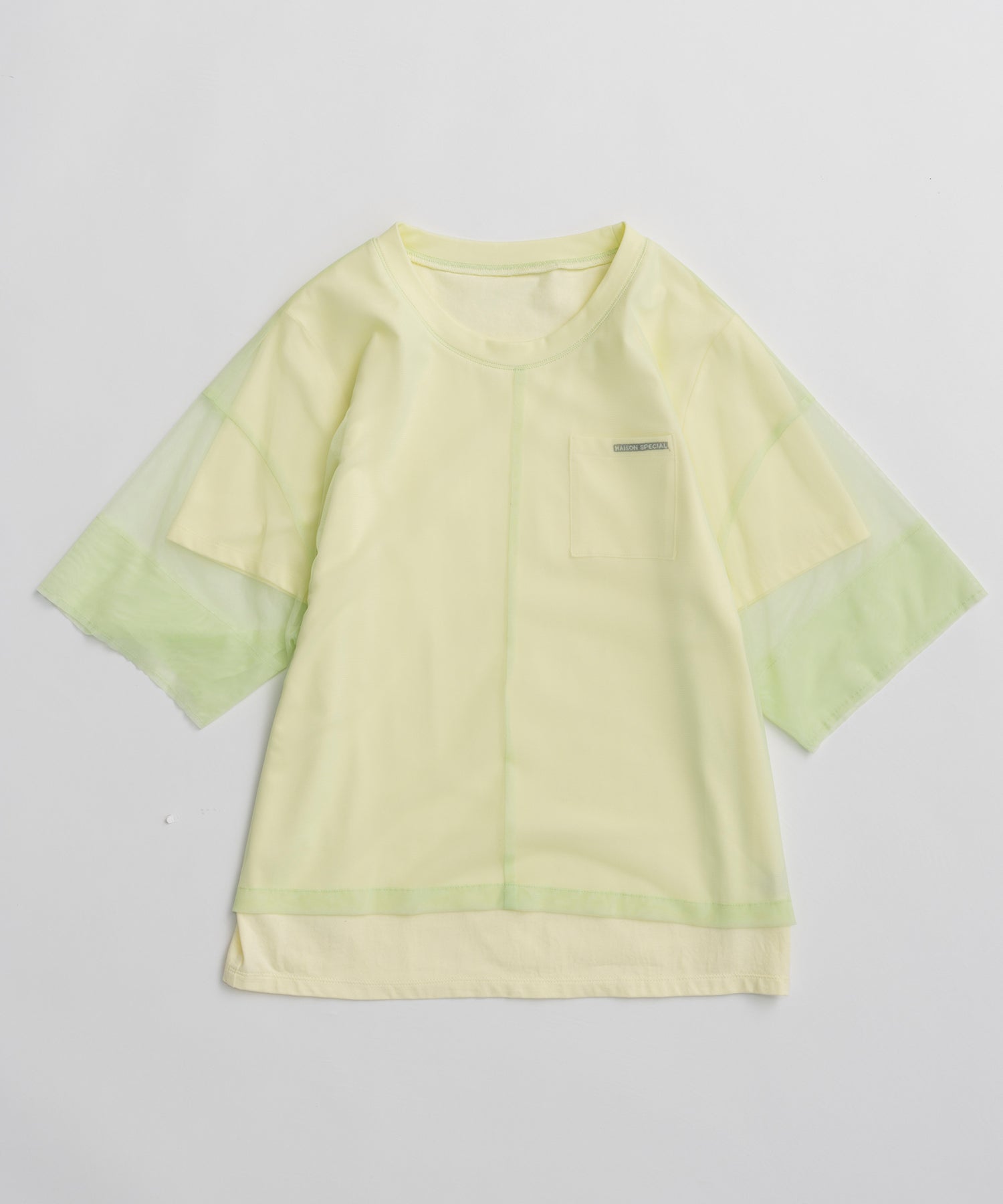 【PRE-ORDER】Sheer Layered T-Shirt