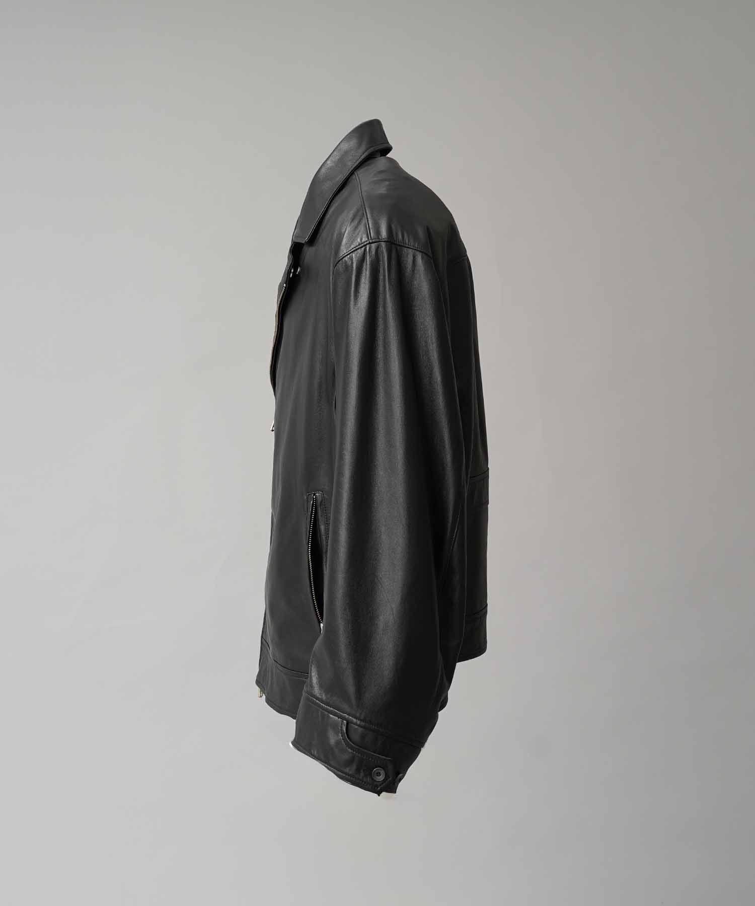 [25AW 사전 주문] 양 가죽 테일러드 더블 라이더 재킷