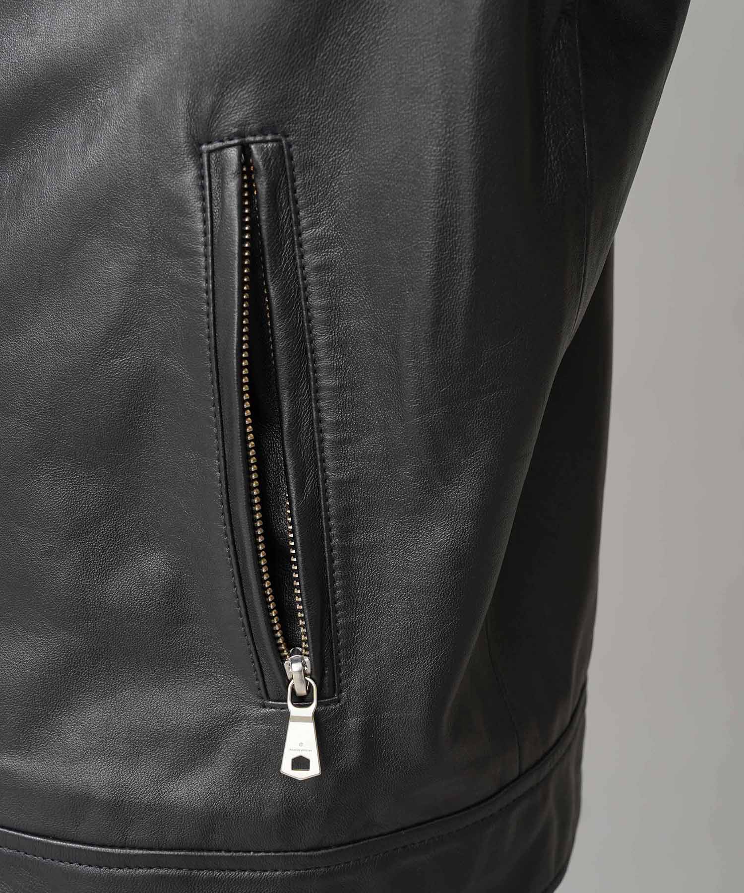 [25AW 사전 주문] 양 가죽 테일러드 더블 라이더 재킷