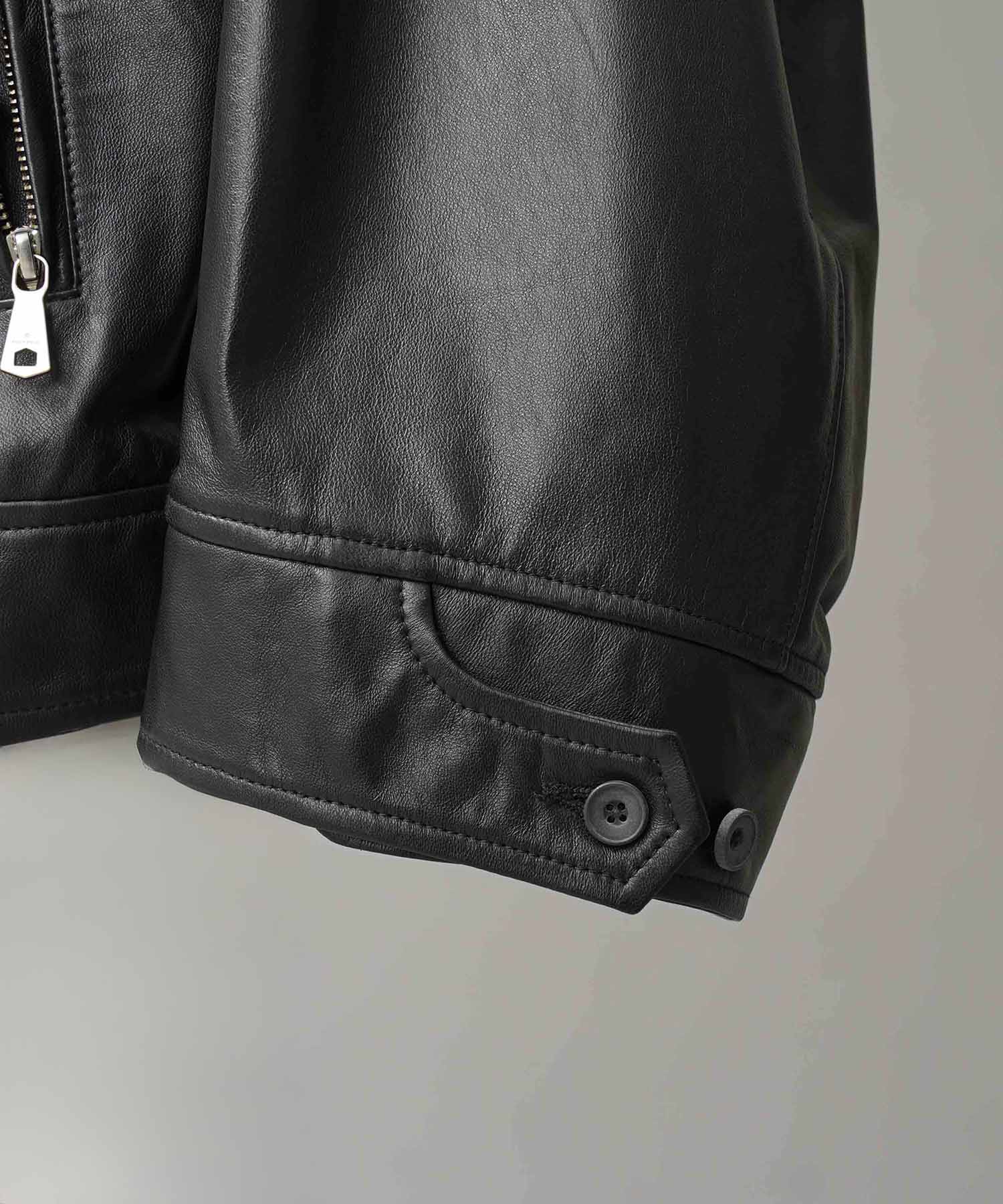 [25AW 사전 주문] 양 가죽 테일러드 더블 라이더 재킷