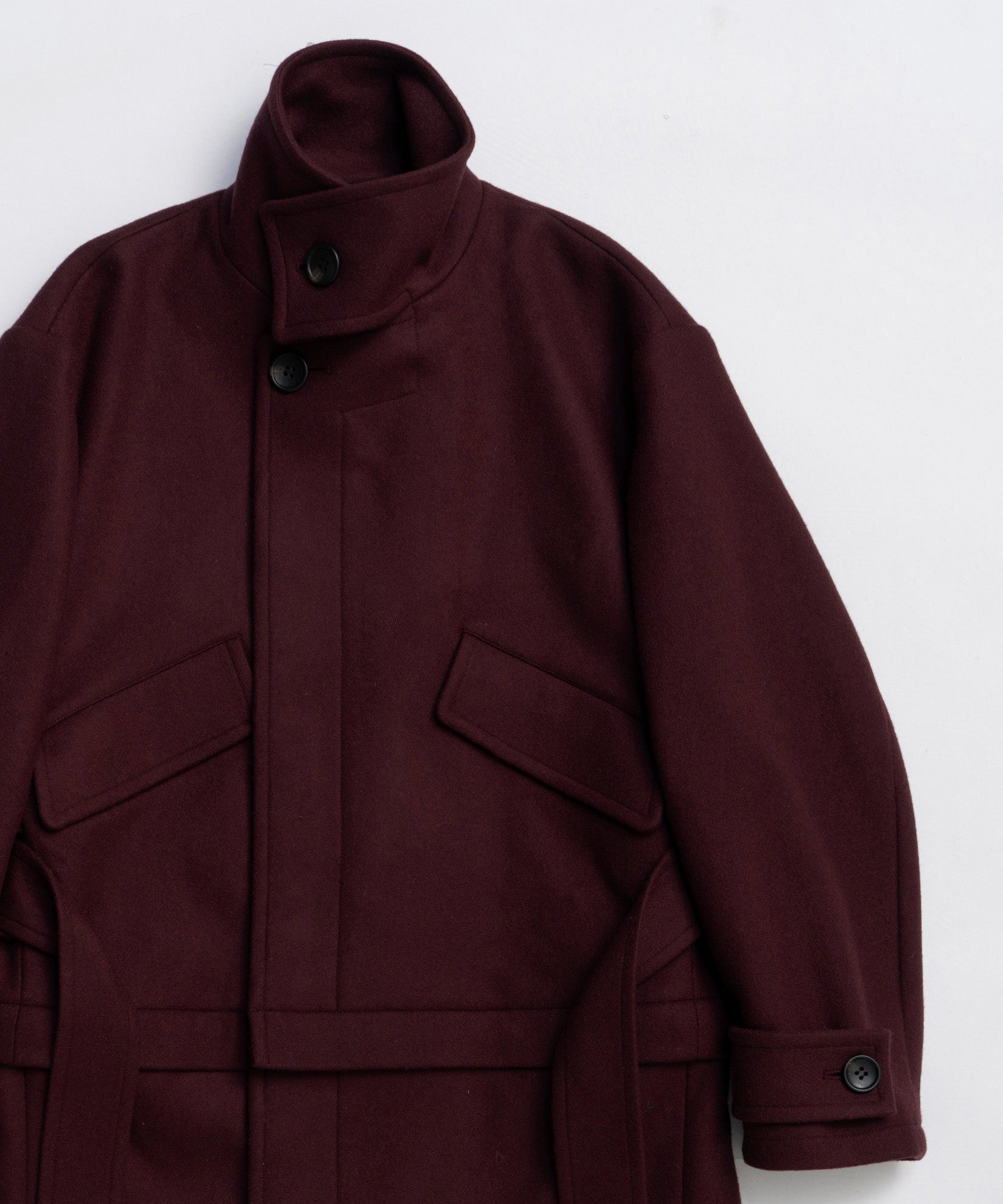 [25WINTER PRE-ORDER] 2way Stand Collar Coat