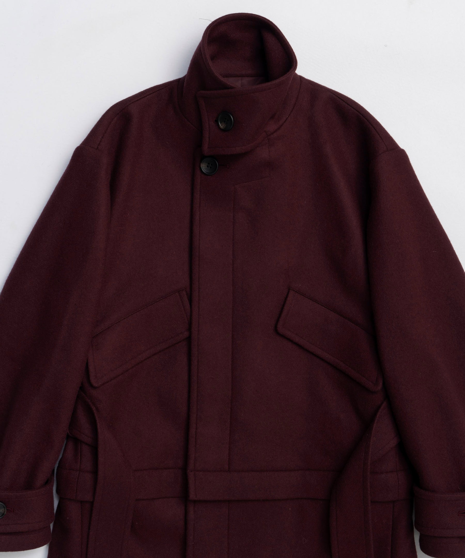 [25WINTER PRE-ORDER] 2way Stand Collar Coat