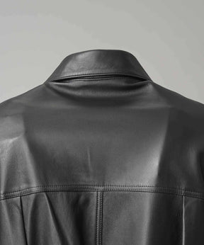 [25AW 사전 주문] 양 가죽 트럭 운전사 재킷