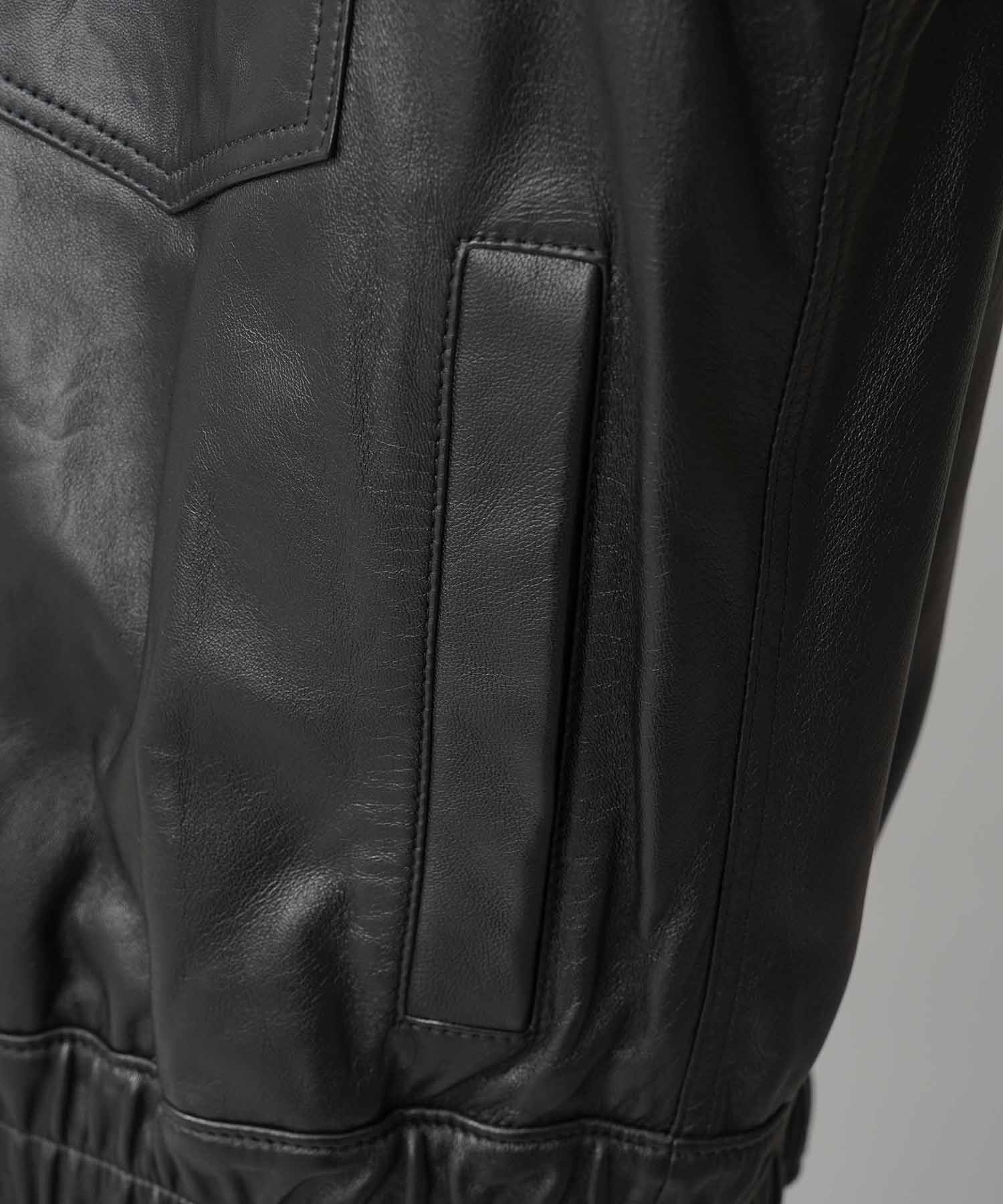 [25AW 사전 주문] 양 가죽 트럭 운전사 재킷