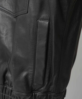 [25AW 사전 주문] 양 가죽 트럭 운전사 재킷