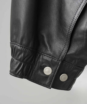 [25AW 사전 주문] 양 가죽 트럭 운전사 재킷