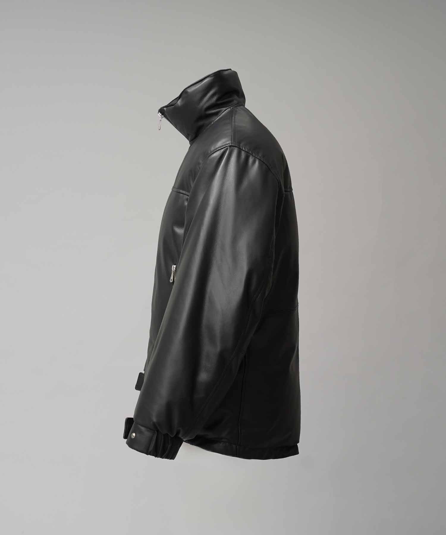 [25AW 사전 주문] 양 가죽 다운 재킷