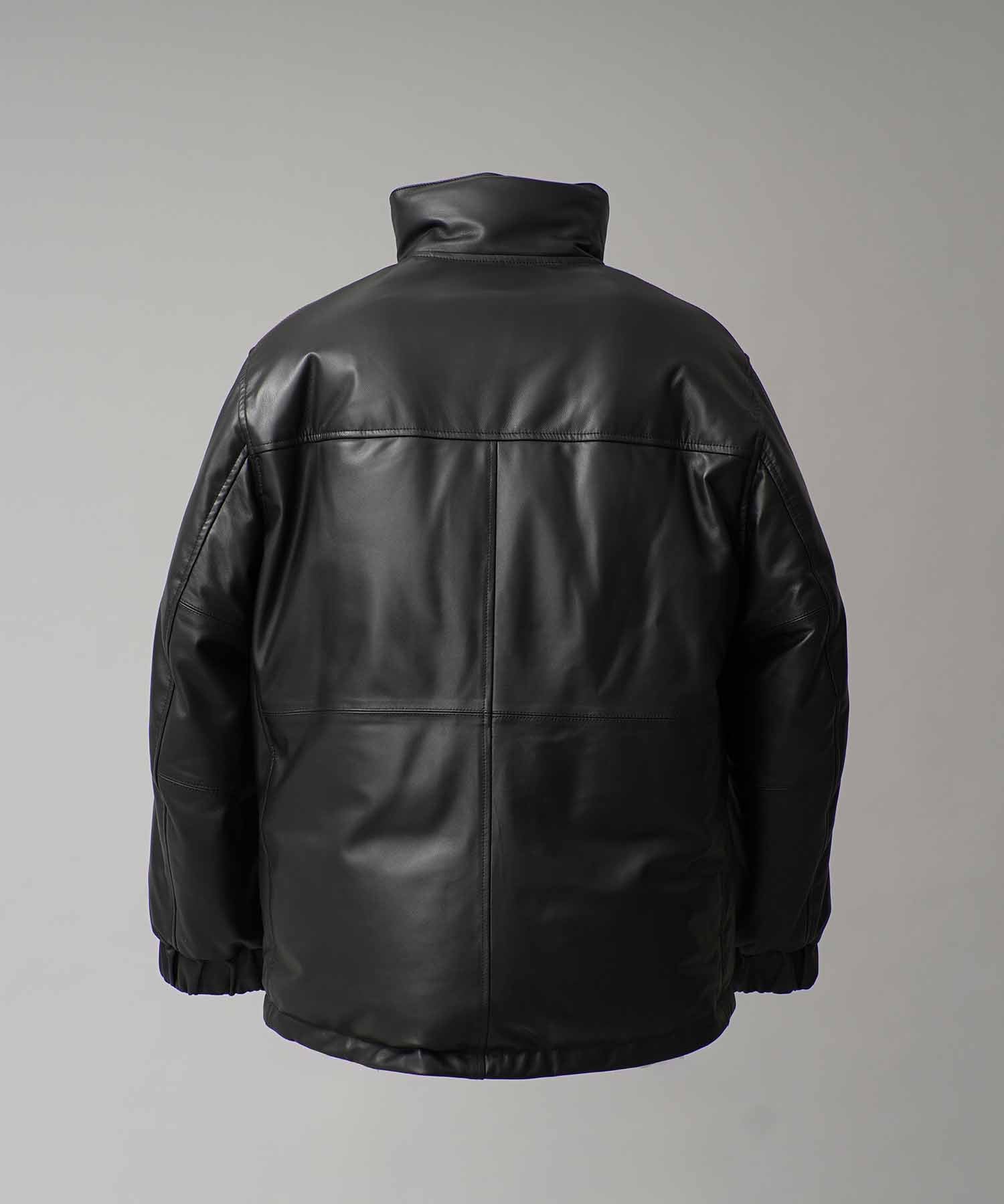 [25AW 사전 주문] 양 가죽 다운 재킷