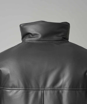 [25AW 사전 주문] 양 가죽 다운 재킷