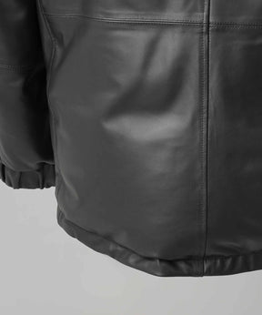 [25AW 사전 주문] 양 가죽 다운 재킷