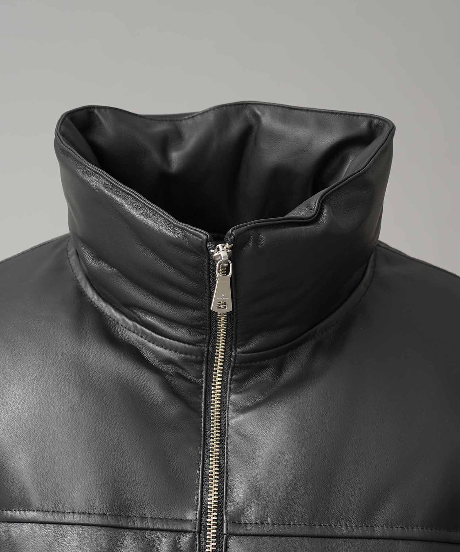 [25AW 사전 주문] 양 가죽 다운 재킷