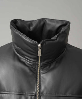 [25AW 사전 주문] 양 가죽 다운 재킷