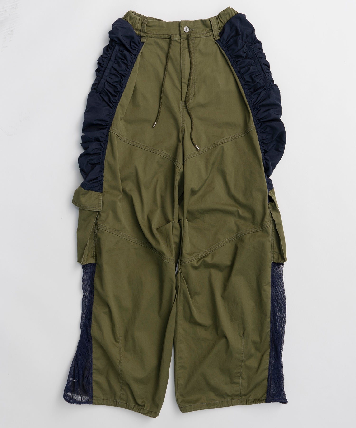 Bicolor Cargo Pants