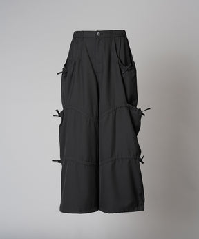 [26SS PRE-ORDER] Airy Striped Gabardine Prime-Wide Two-tuck Pants