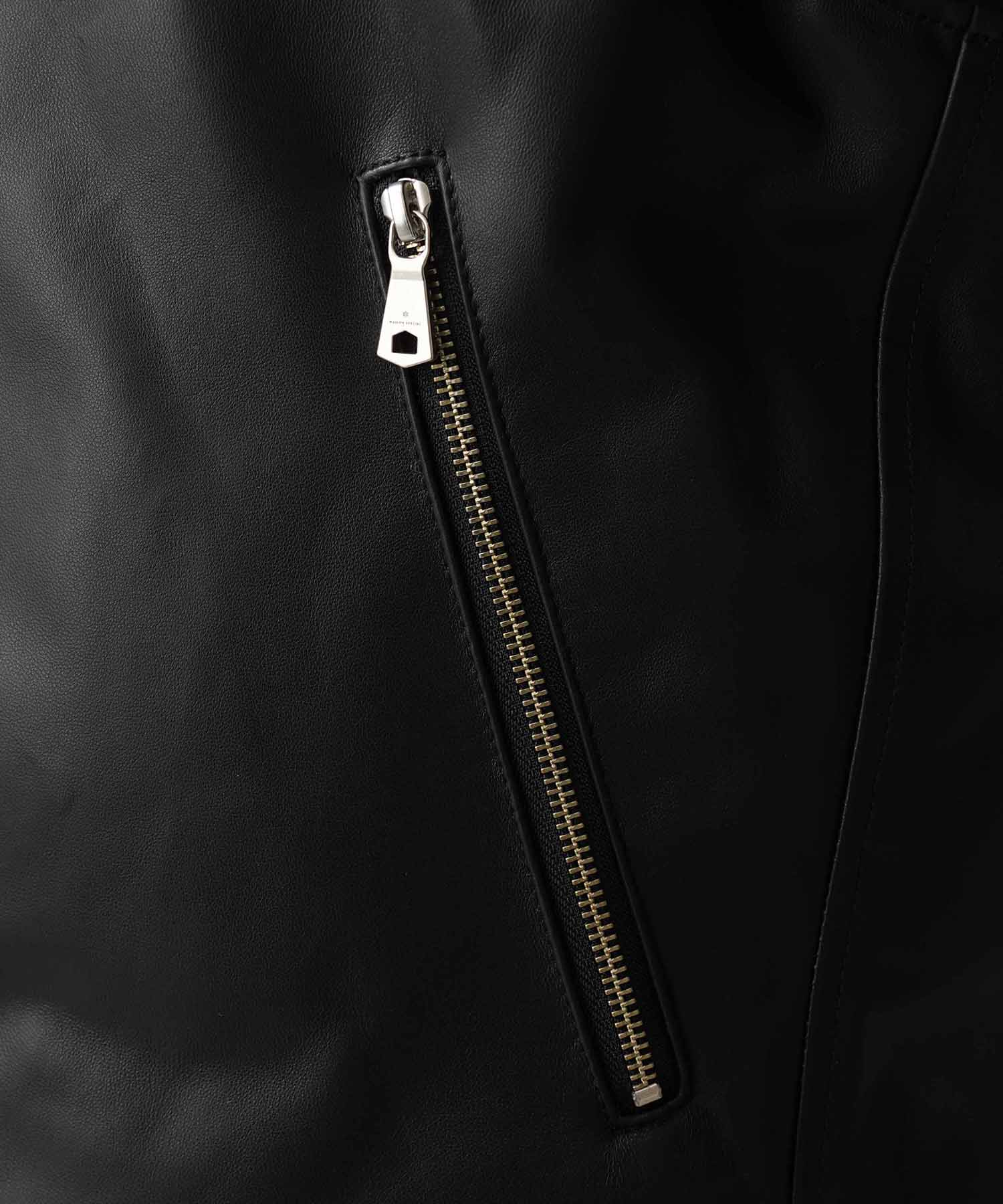 [25AW 사전 주문] 양 가죽 다운 재킷