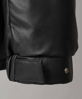 [25AW 사전 주문] 양 가죽 다운 재킷