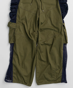 Bicolor Cargo Pants