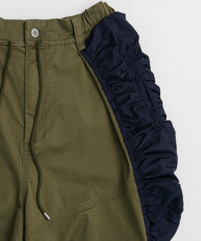 Bicolor Cargo Pants