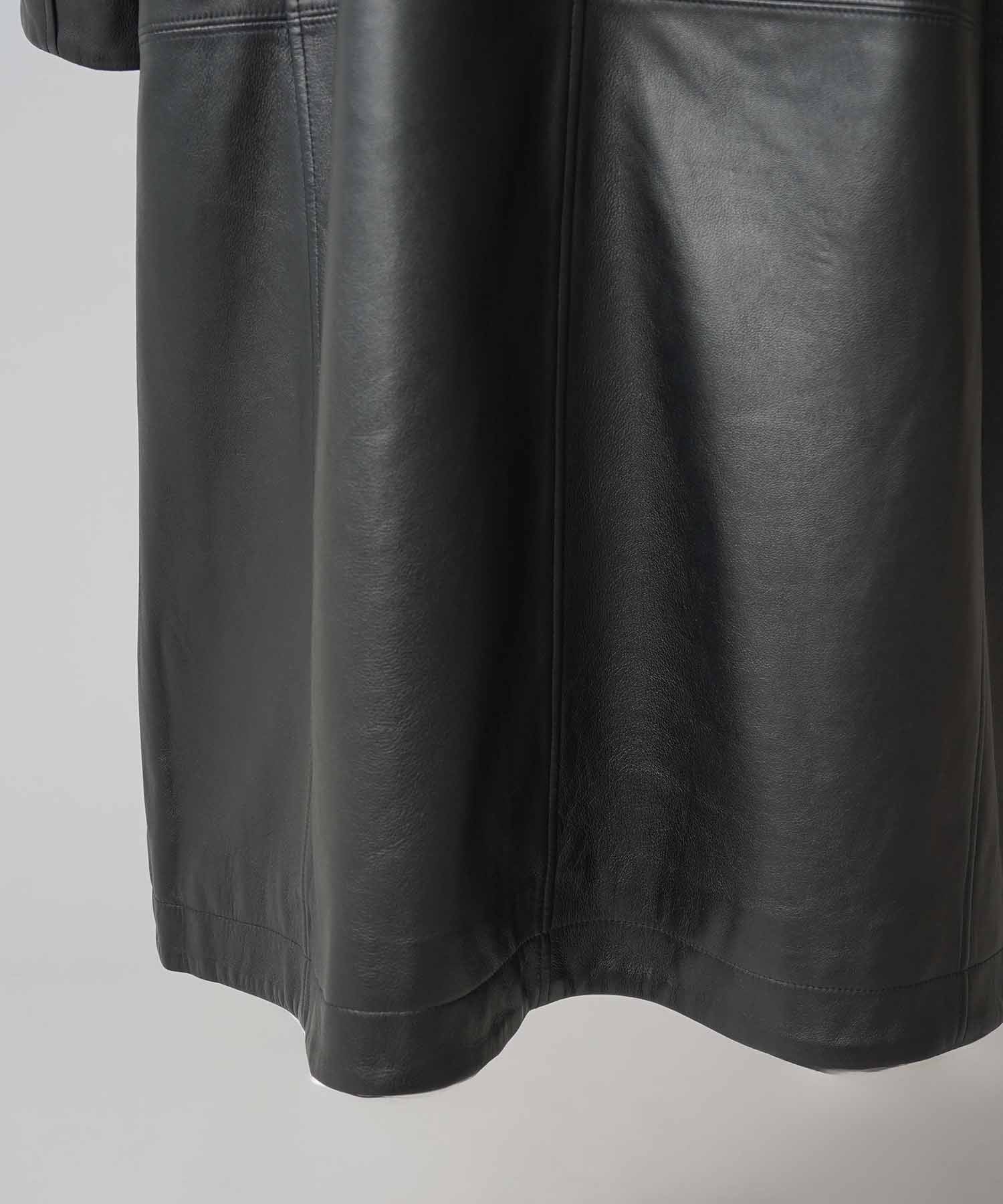 【PRE-ORDER】Sheep Leather Long Coat