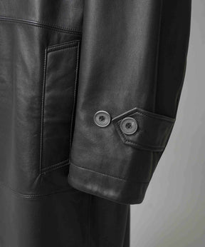 【PRE-ORDER】Sheep Leather Long Coat