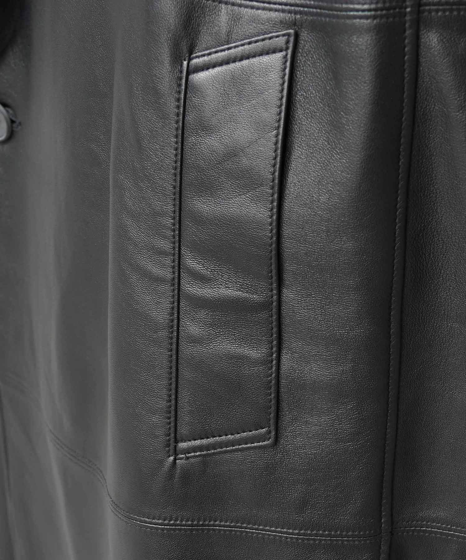 【PRE-ORDER】Sheep Leather Long Coat