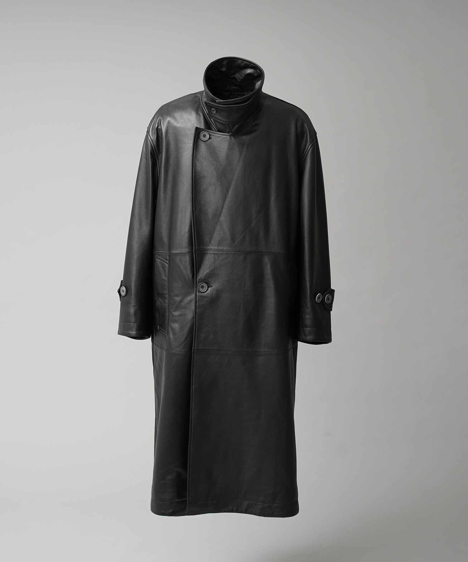 【PRE-ORDER】Sheep Leather Long Coat