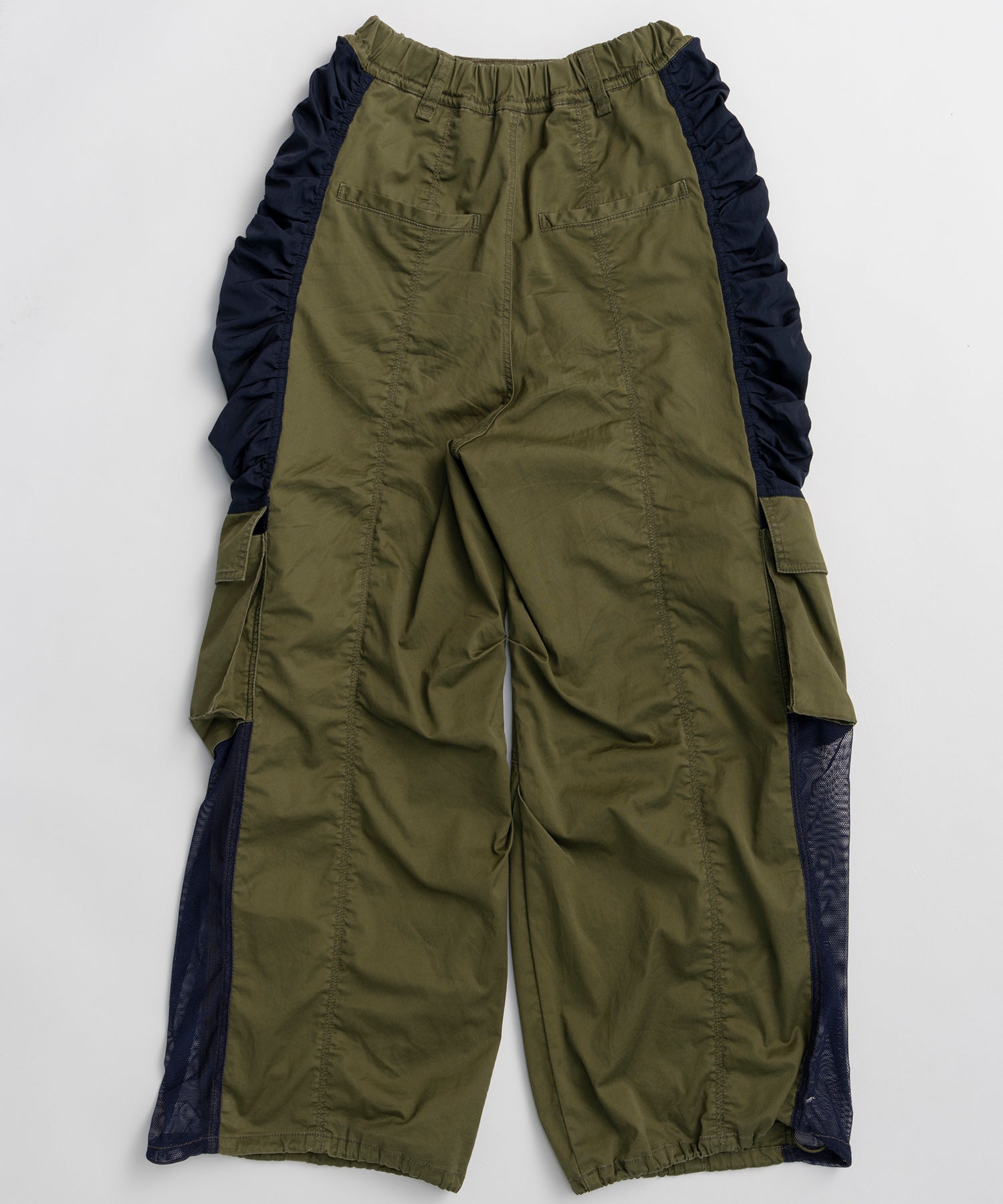Bicolor Cargo Pants