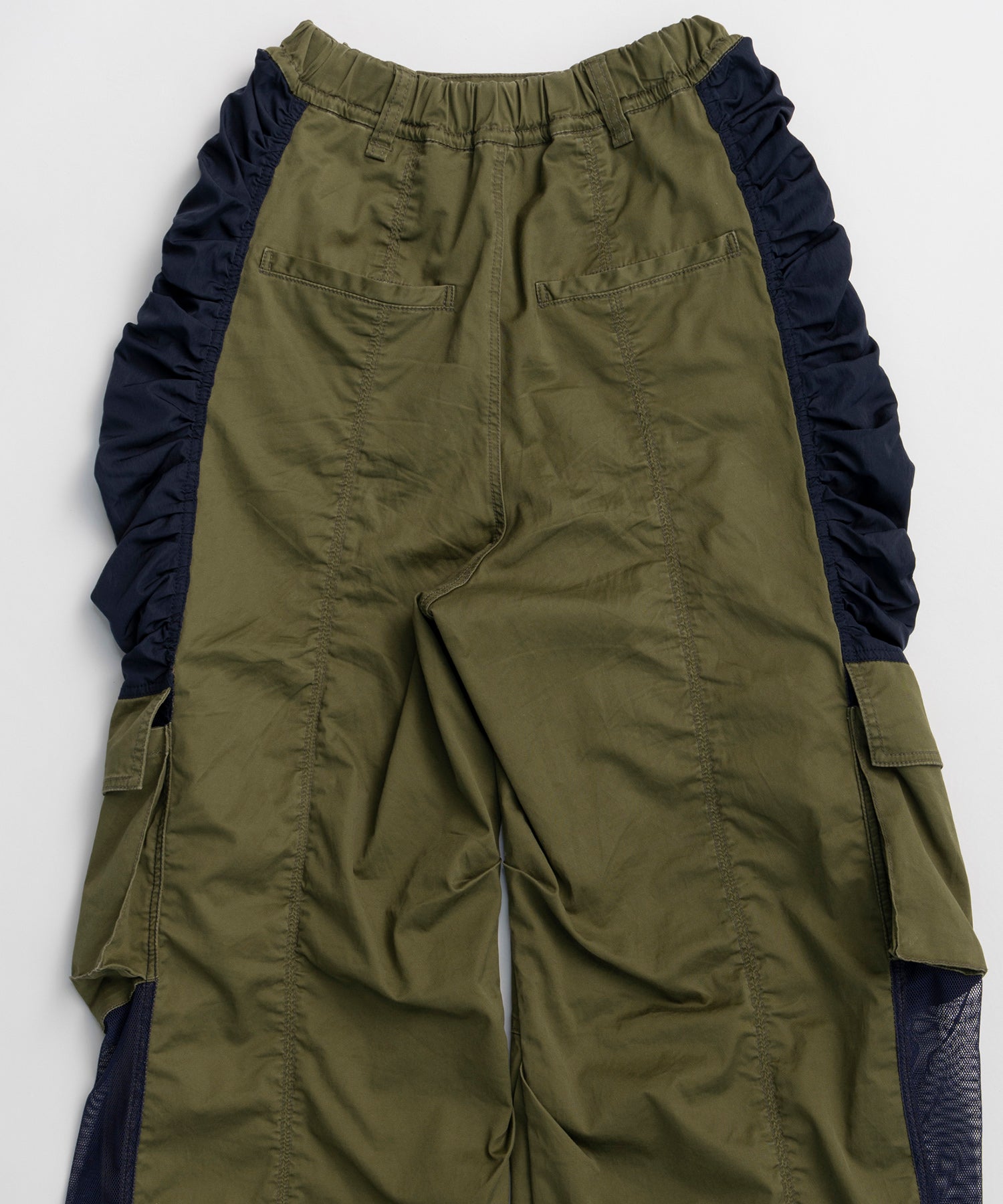 Bicolor Cargo Pants