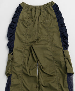Bicolor Cargo Pants