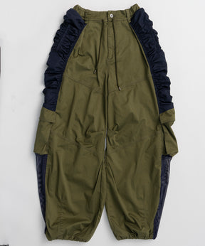 Bicolor Cargo Pants