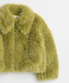 【26WINTER COLLECTION】Volume Collar Fur Coat